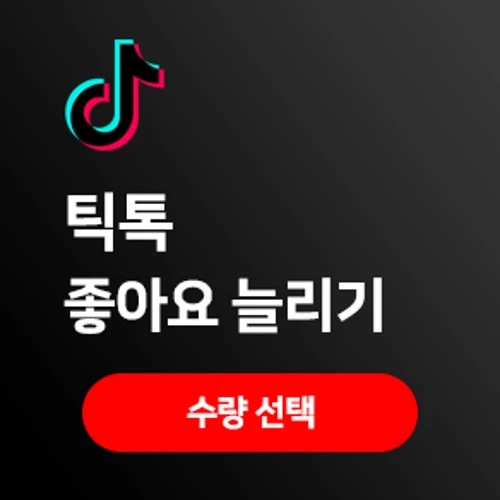 틱톡 좋아요 늘리기